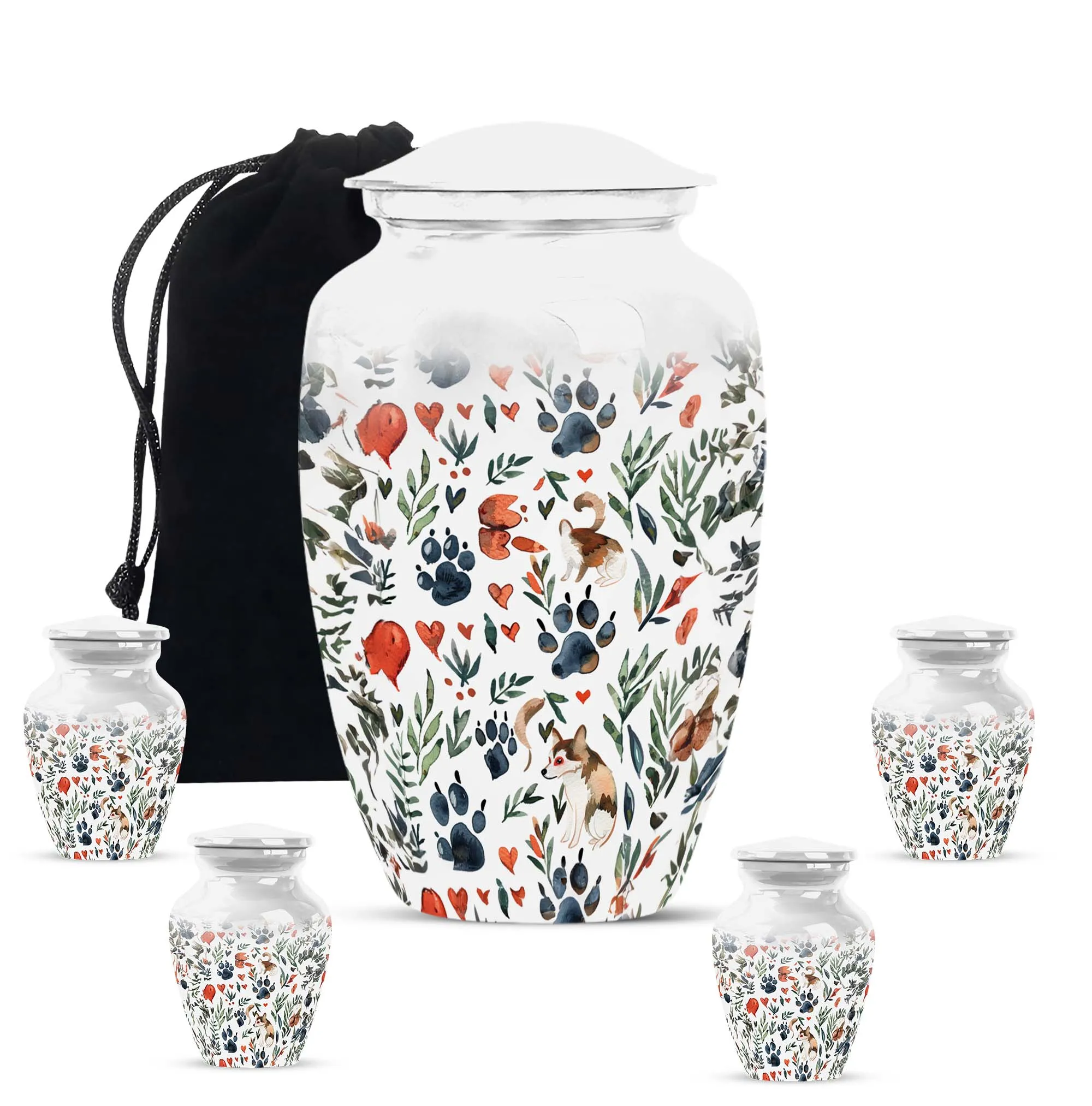 Remembrance Keepsake - Feminine Memorial Urns for Ashes