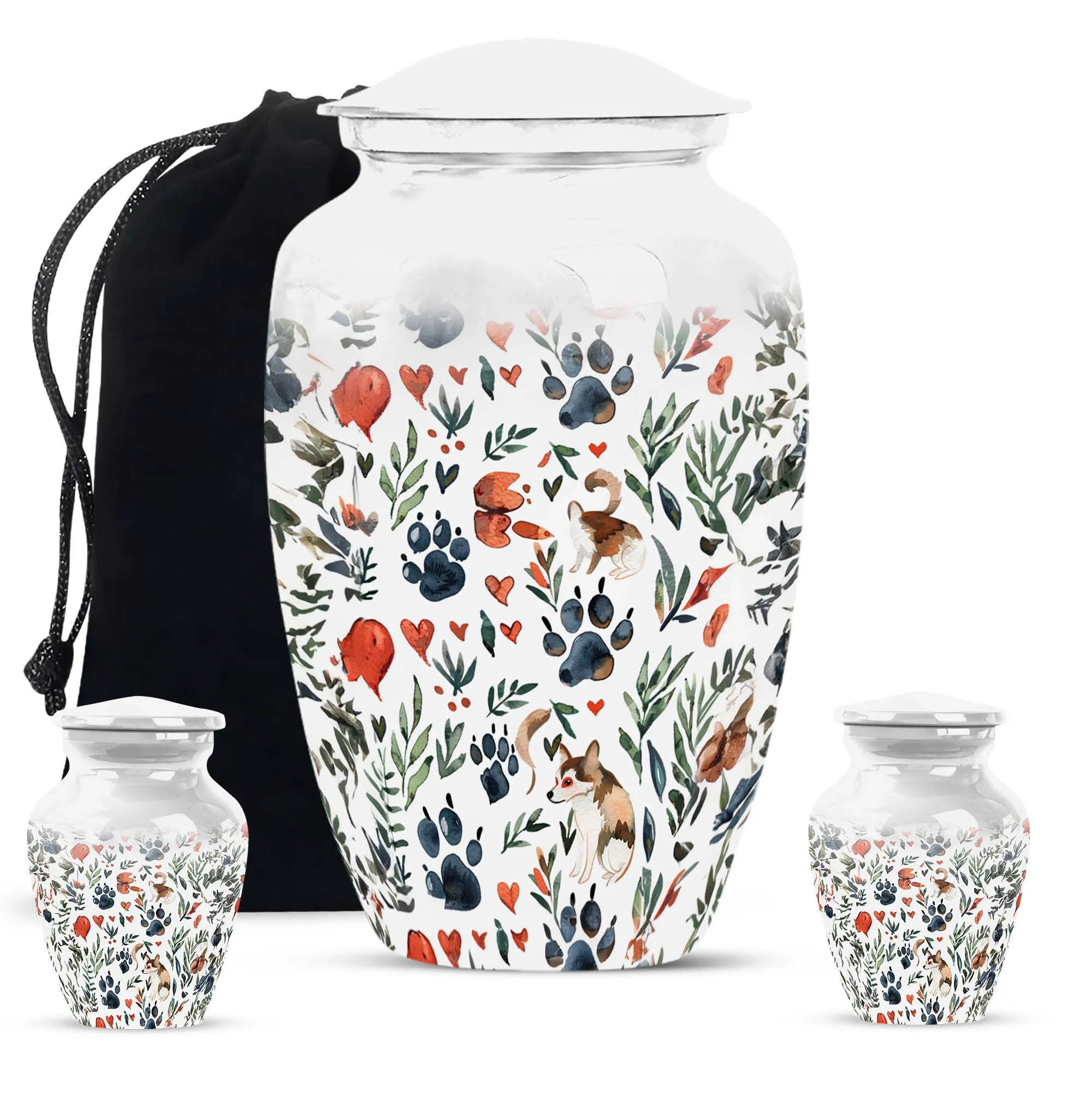 Remembrance Keepsake - Feminine Memorial Urns for Ashes