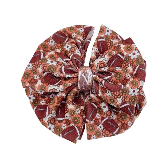 Retro Floral Football