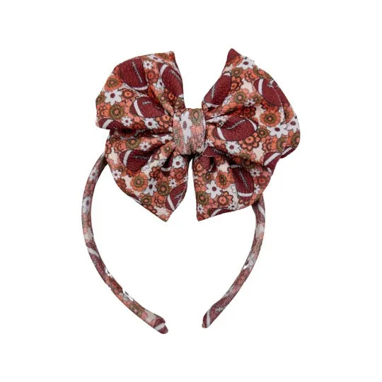 Retro Floral Football