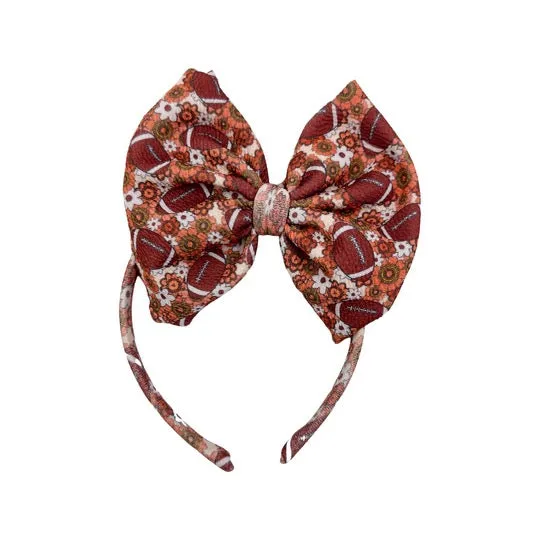 Retro Floral Football