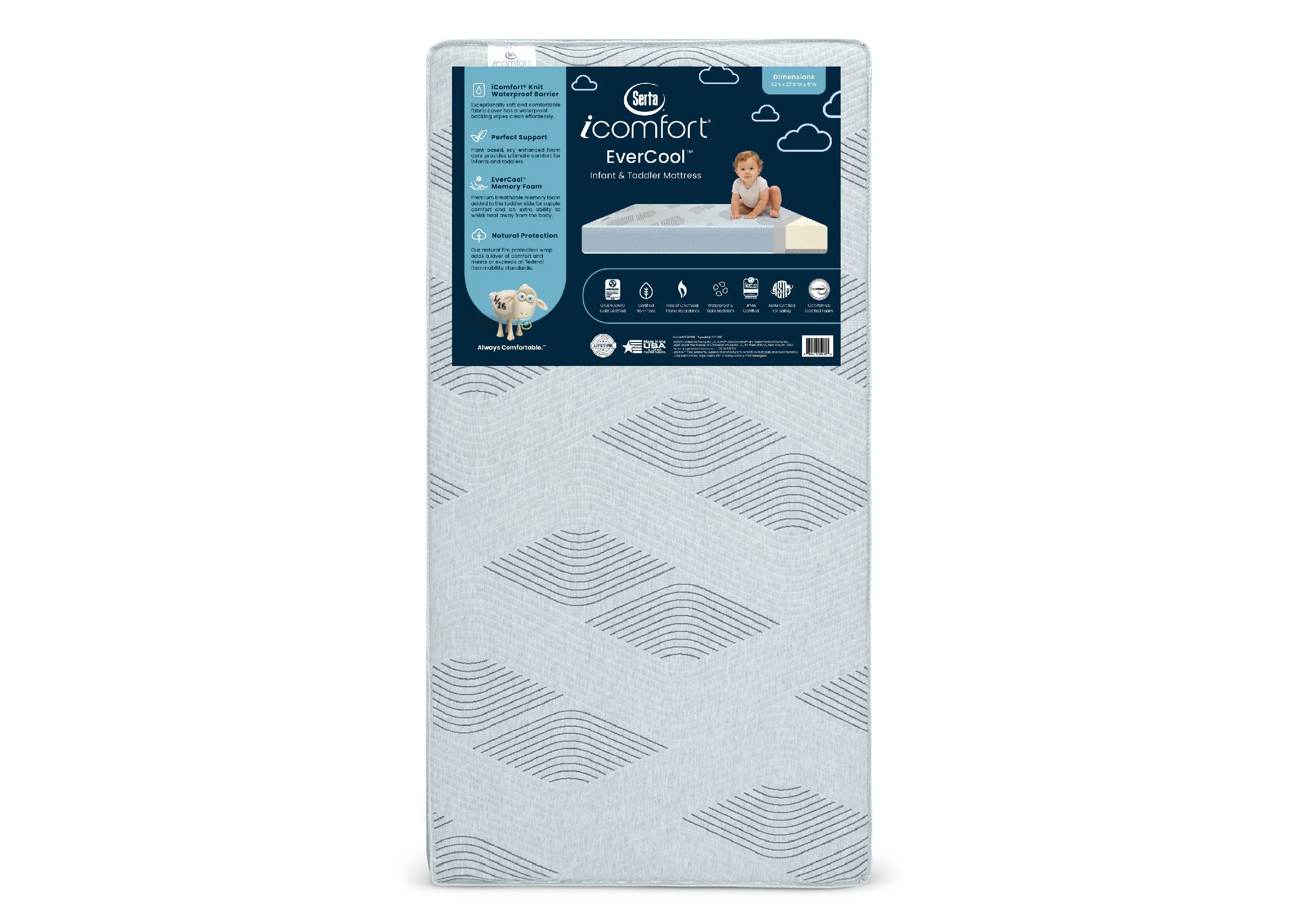 Serta iComfort EverCool® Crib & Toddler Mattress