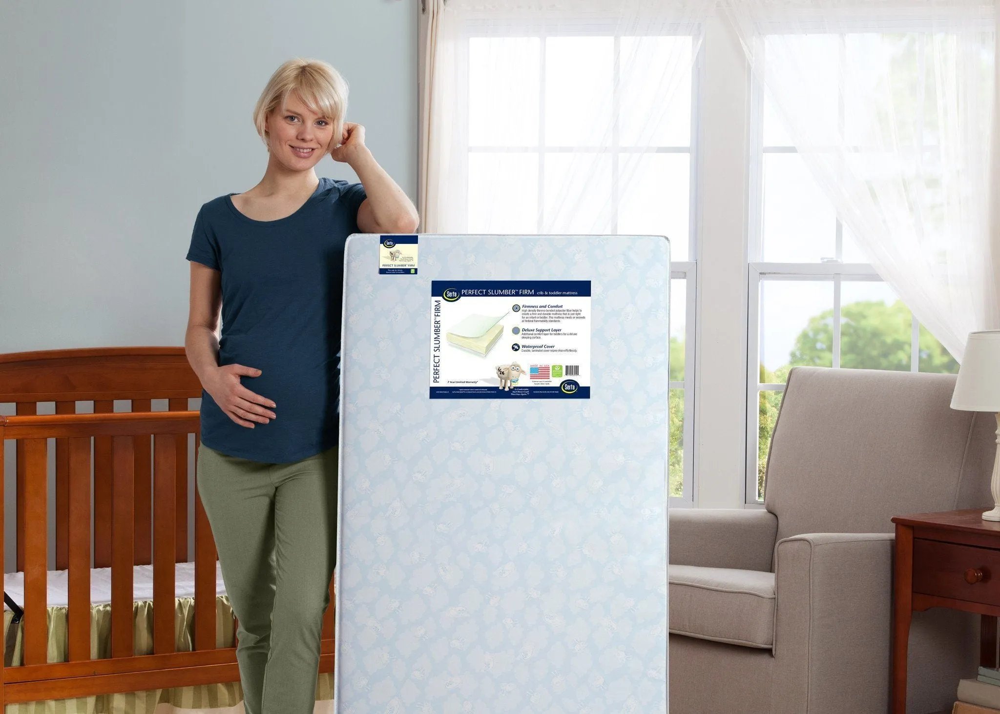 Serta Perfect Slumber™ Firm Crib & Toddler Mattress
