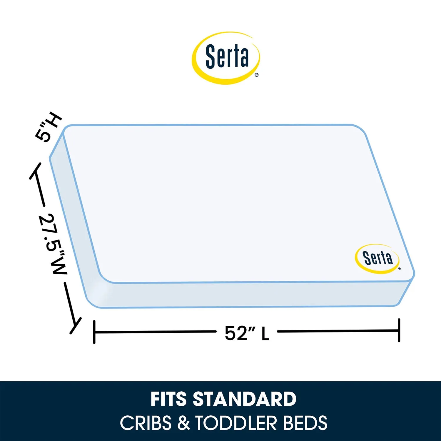 Serta Tranquility™ Eco Firm Crib & Toddler Mattress