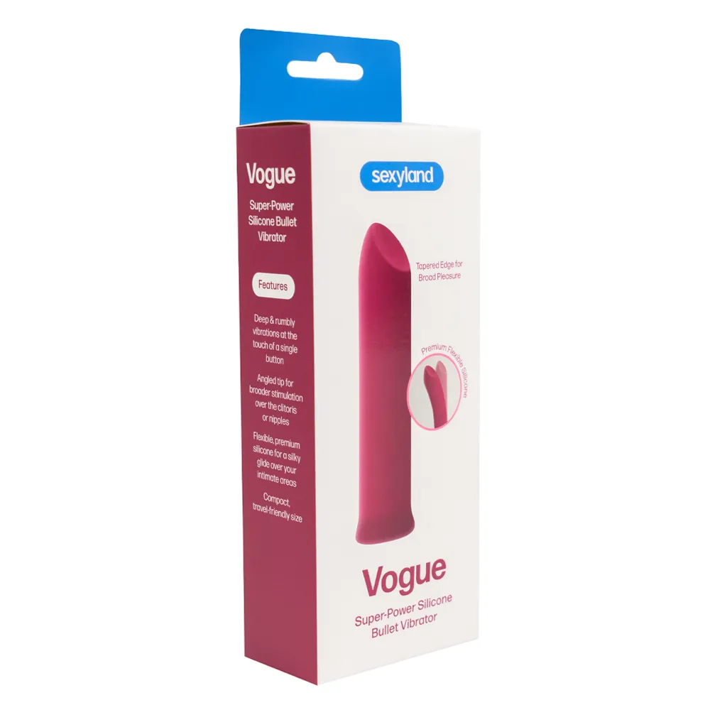 Sexyland Vogue Super-Power Silicone Bullet Vibrator