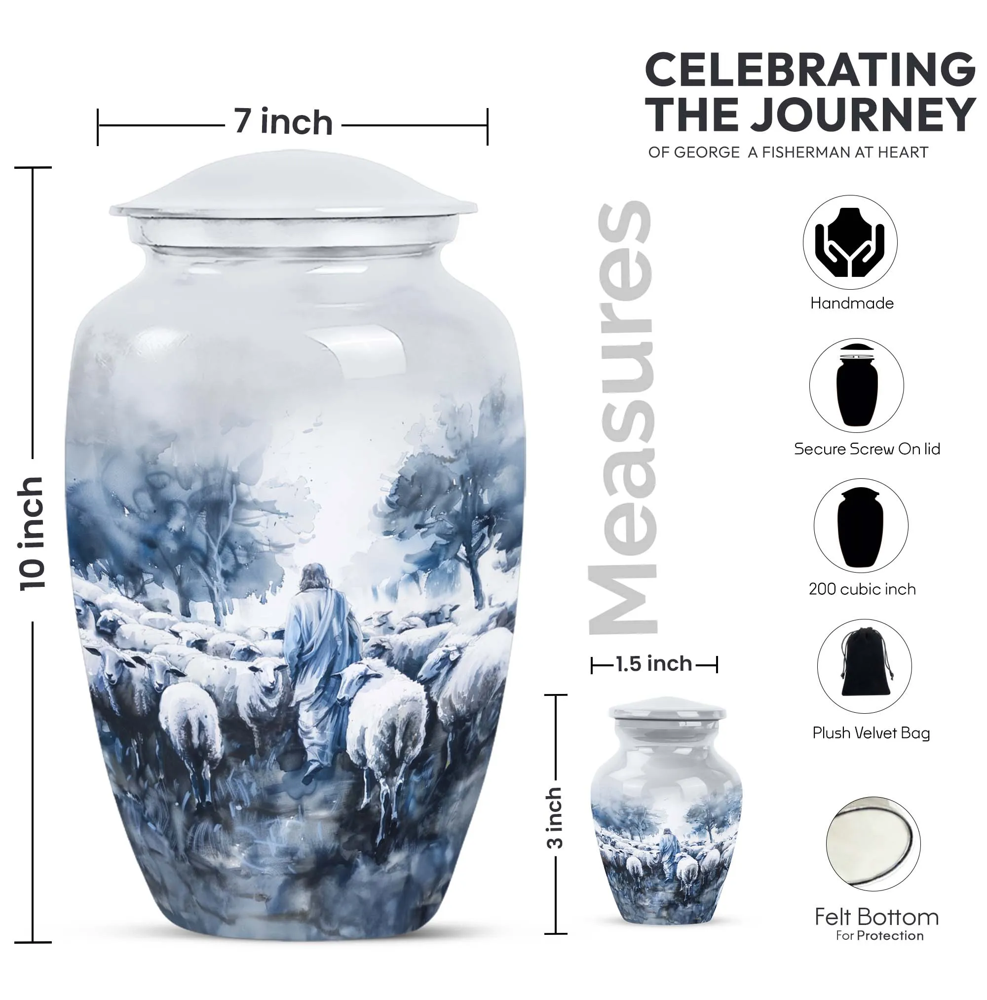 Shepherd Urn, The Ultimate & Unique Choice in Cremation Urn