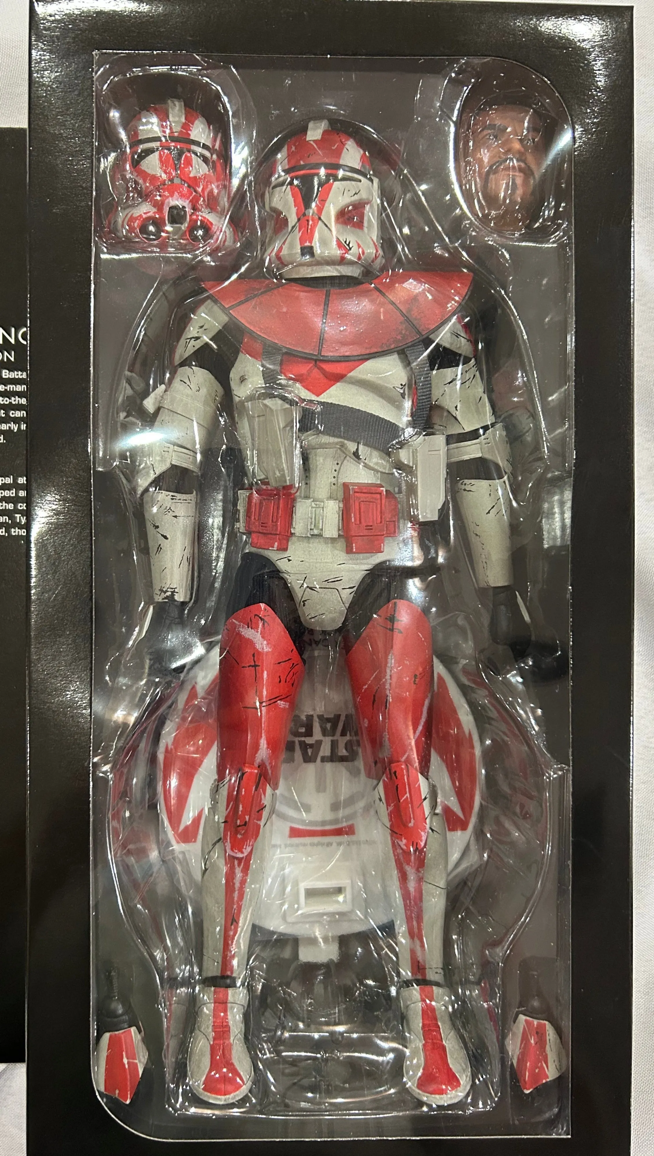 Sideshow Collectible 1/6 Star Wars Militaries of Star Wars 612th Attack Battalion Commander Ganch Sixth Scale Figure *Open Box*