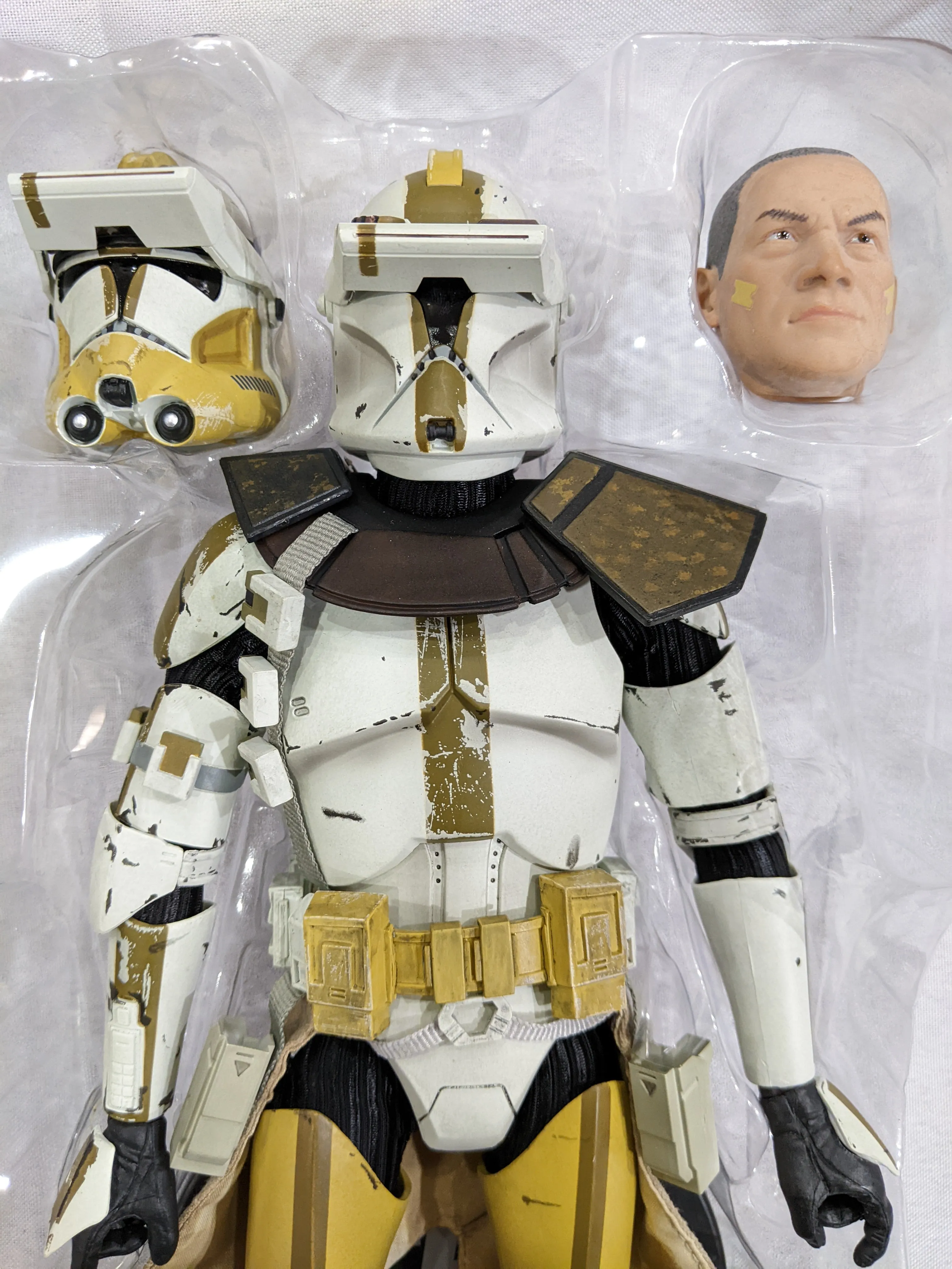 Sideshow Collectible 1/6 Star Wars Militaries of Star Wars Commander Bly 327th Star Corps Sixth Scale Figure *Open Box*