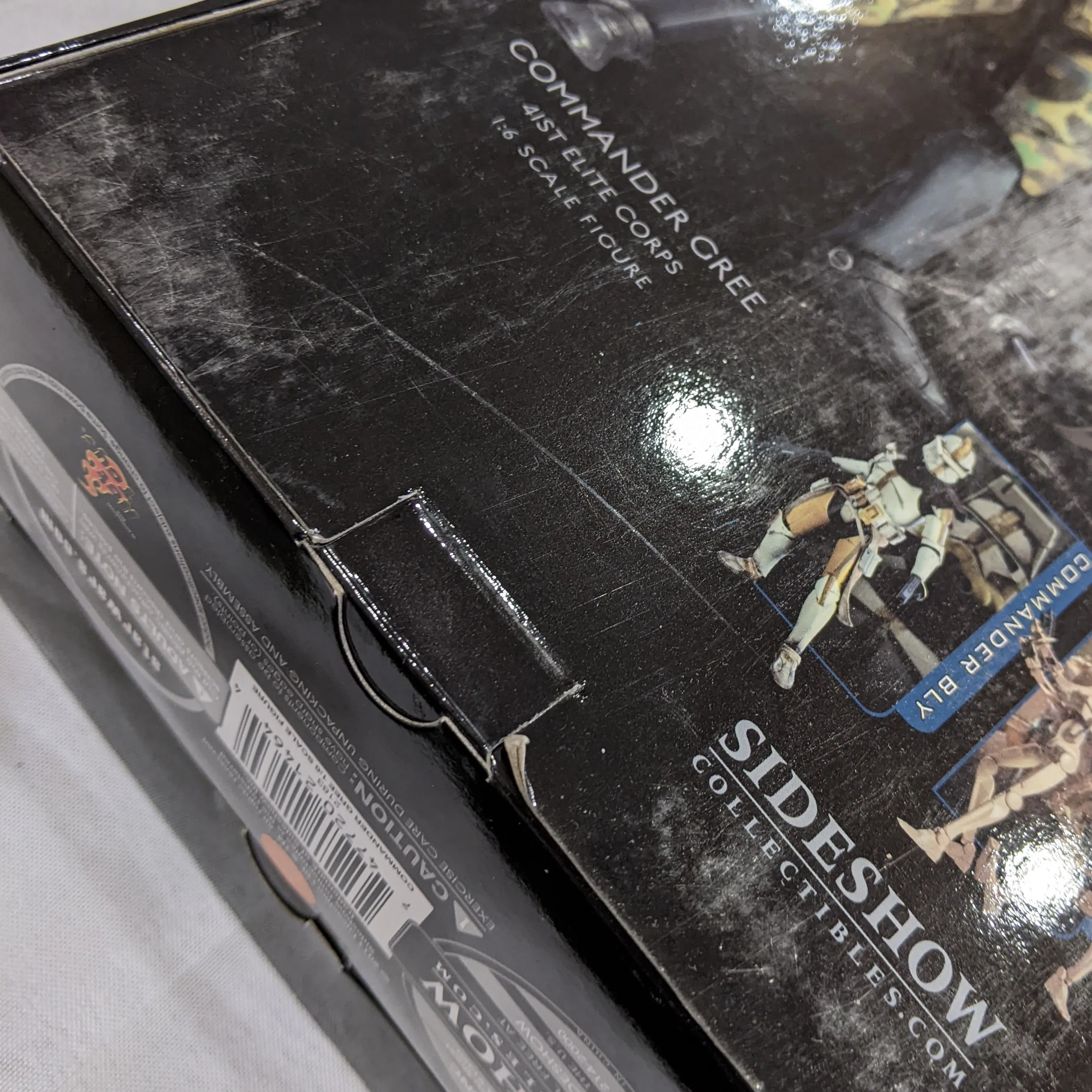 Sideshow Collectible 1/6 Star Wars Militaries of Star Wars Commander Gree 41st Elite Corps Sixth Scale Figure *Open Box*