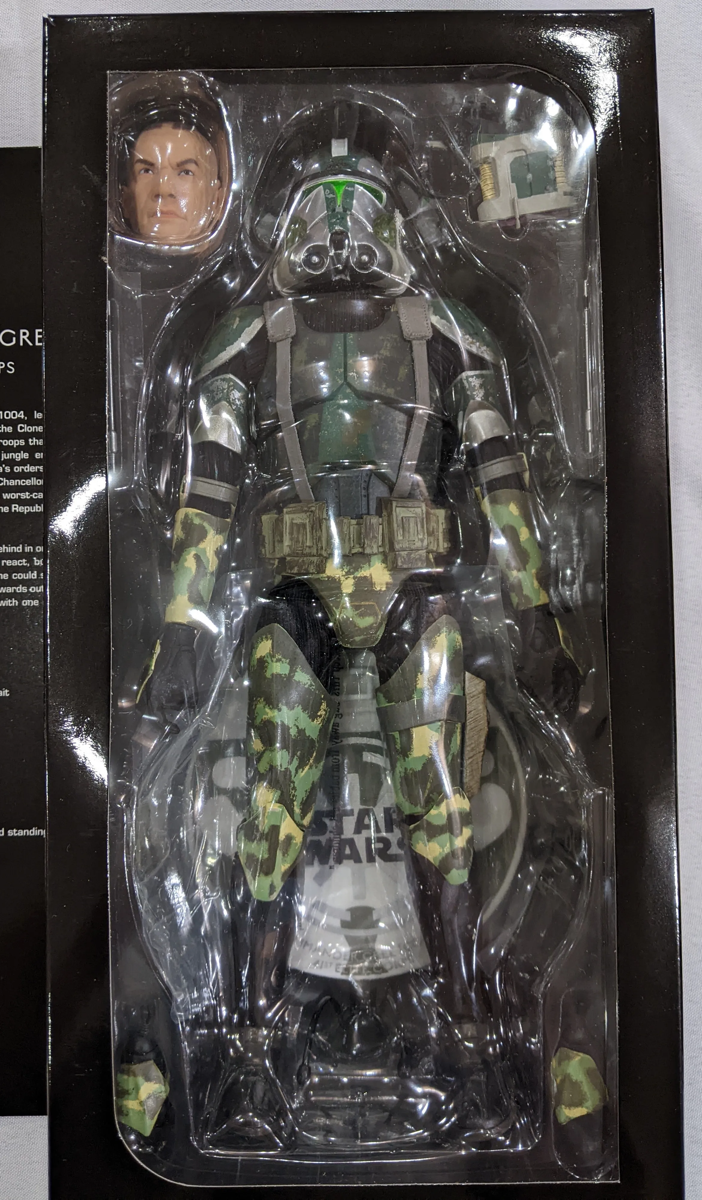 Sideshow Collectible 1/6 Star Wars Militaries of Star Wars Commander Gree 41st Elite Corps Sixth Scale Figure *Open Box*