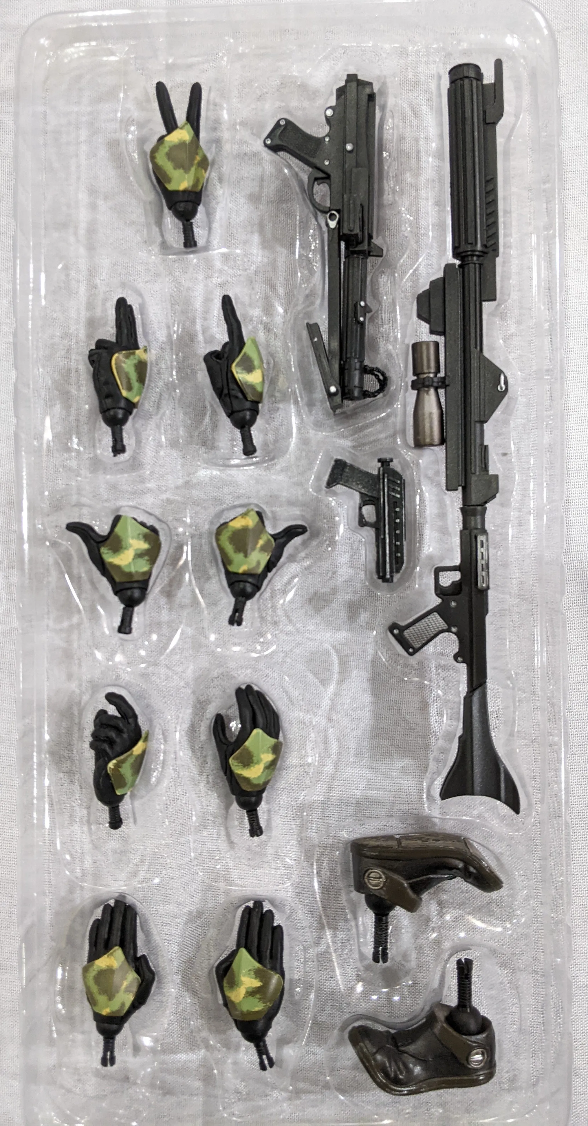 Sideshow Collectible 1/6 Star Wars Militaries of Star Wars Commander Gree 41st Elite Corps Sixth Scale Figure *Open Box*
