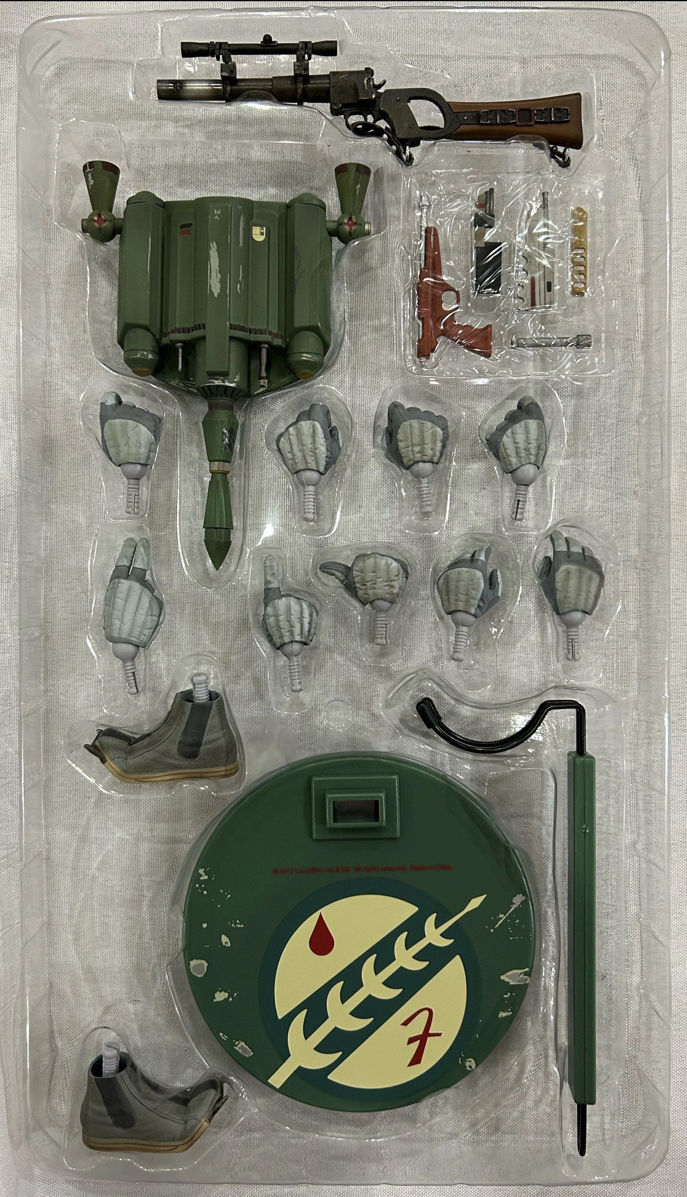 Sideshow Collectible 1/6 Star Wars The Empire Strikes Back Scum & Villainy Boba Fett Sixth Scale Figure *Open Box*