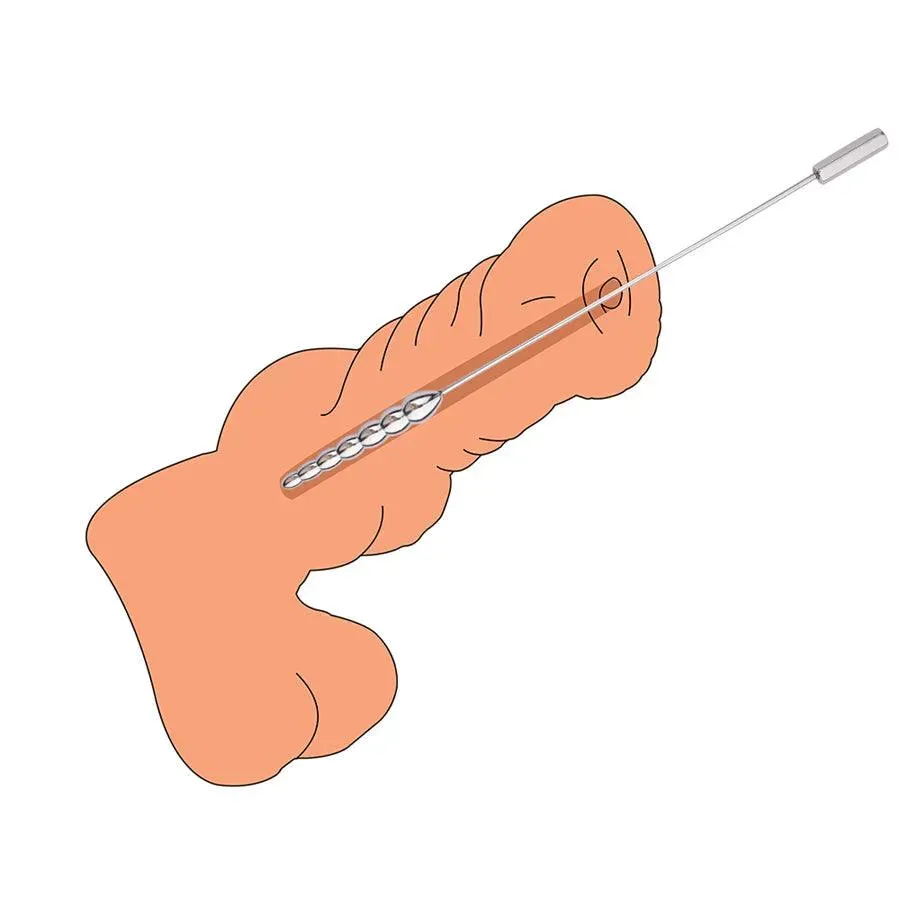 Steel Penis Sounding Rod Sex Toy