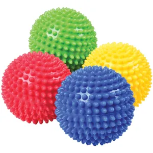 Textured Sensory Balls | Set of 4 for Tactile Exploration & Active Play