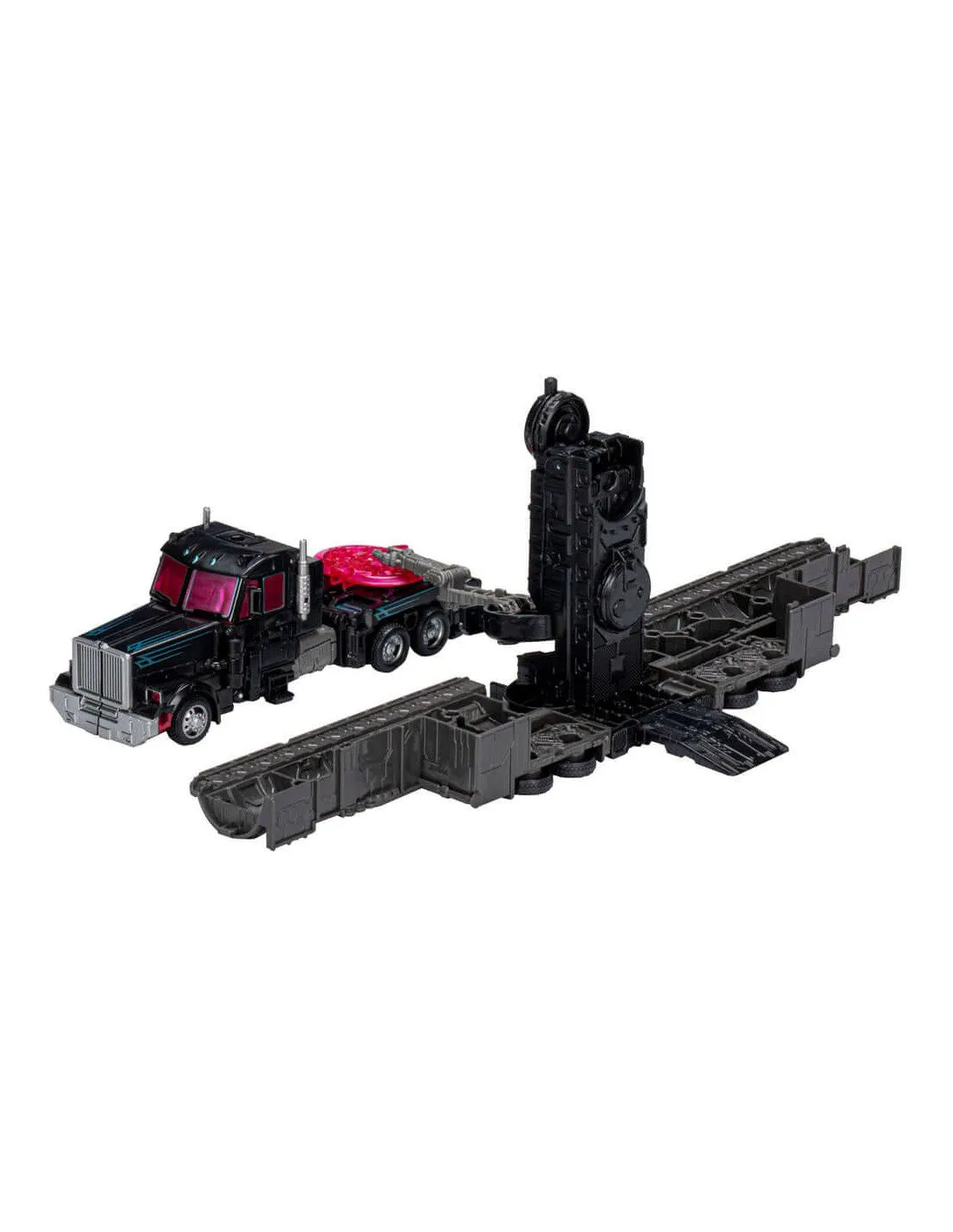 Transformers Legacy Velocitron Speedia 500 Collection Leader Class Scourge Black Action Figure