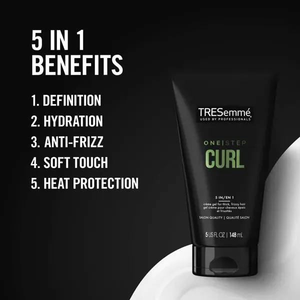 TRESemme One Step Curl 5 in 1 Cream - 5 oz