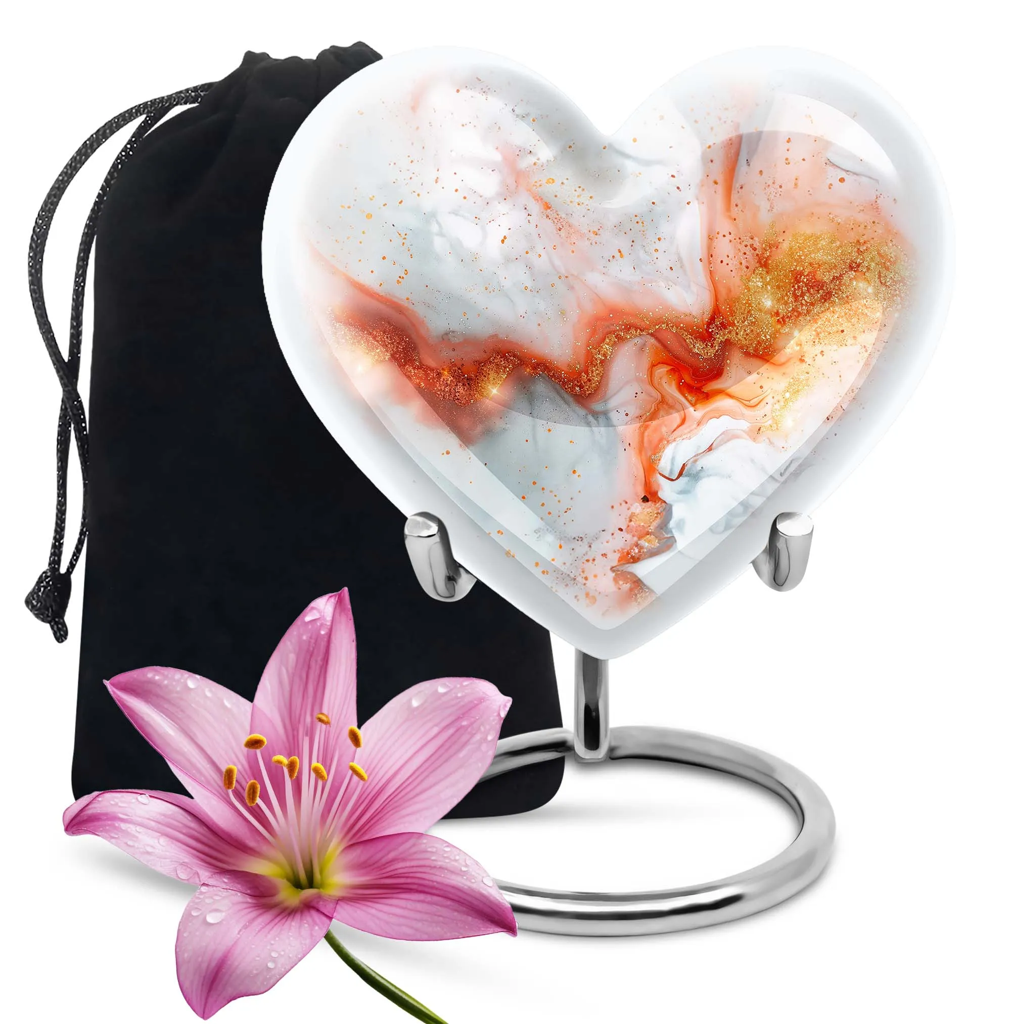 Vibrant Swirl Keeper - Indulge in Preserving Memories with Esteem