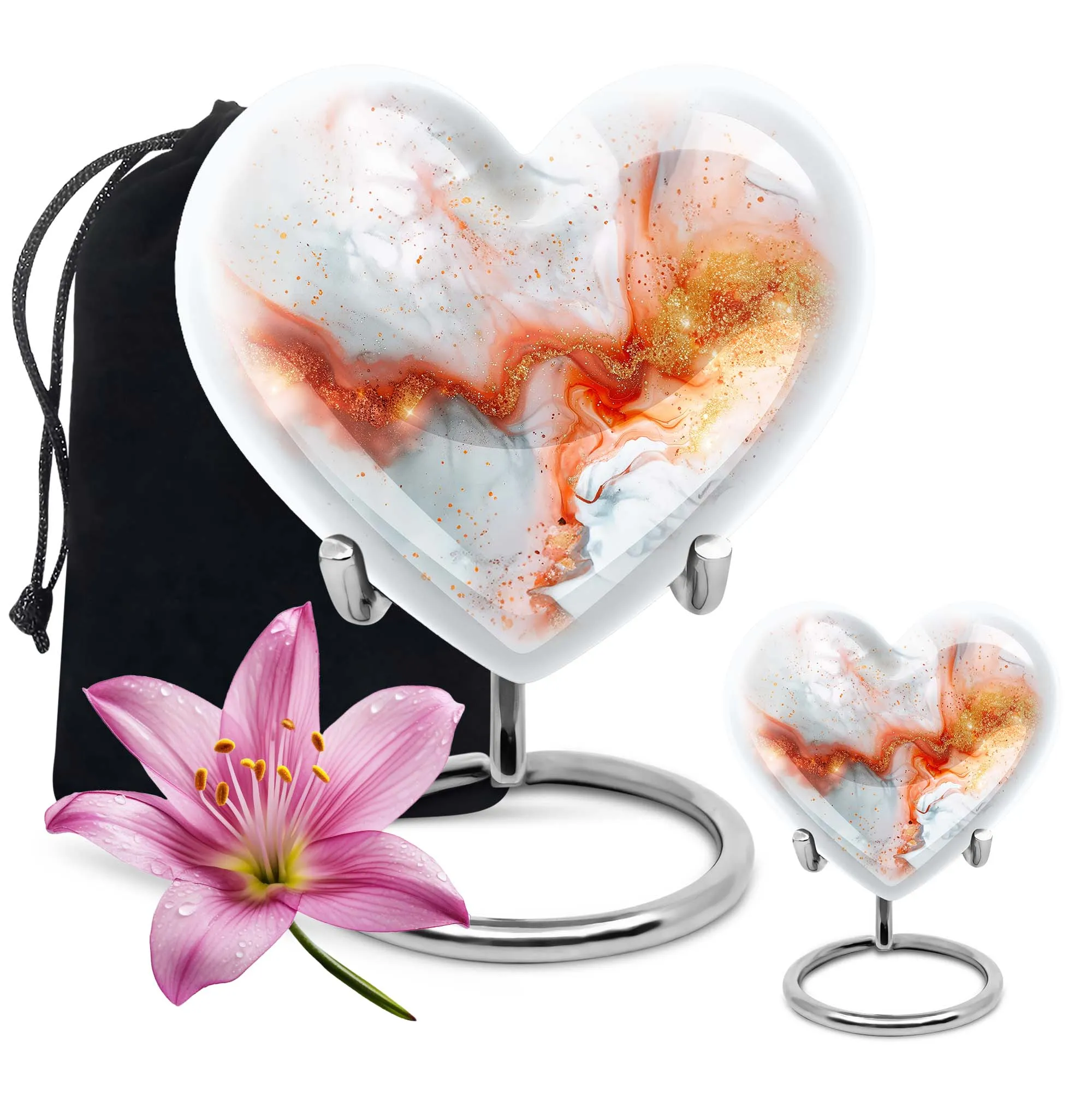 Vibrant Swirl Keeper - Indulge in Preserving Memories with Esteem