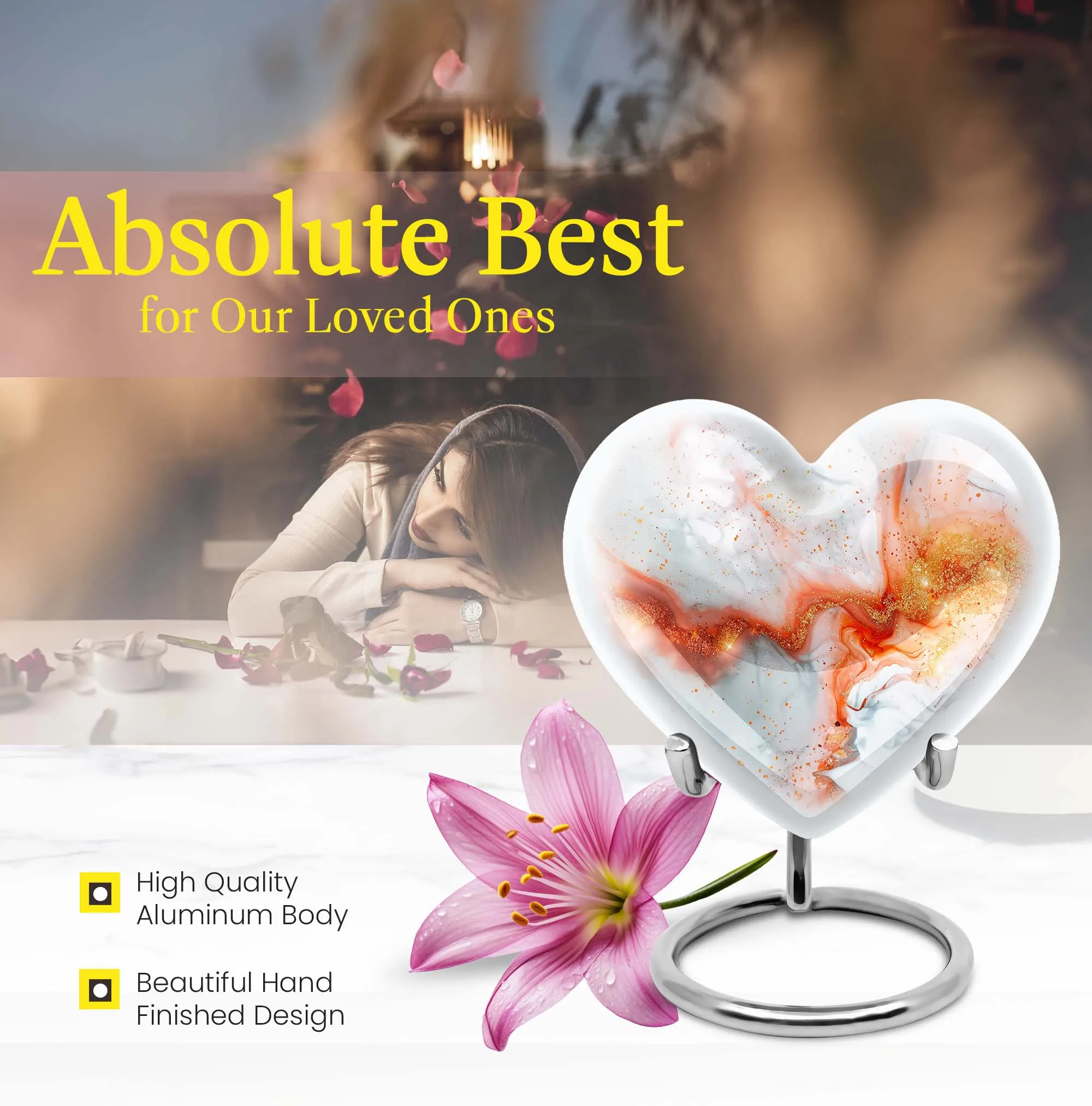Vibrant Swirl Keeper - Indulge in Preserving Memories with Esteem