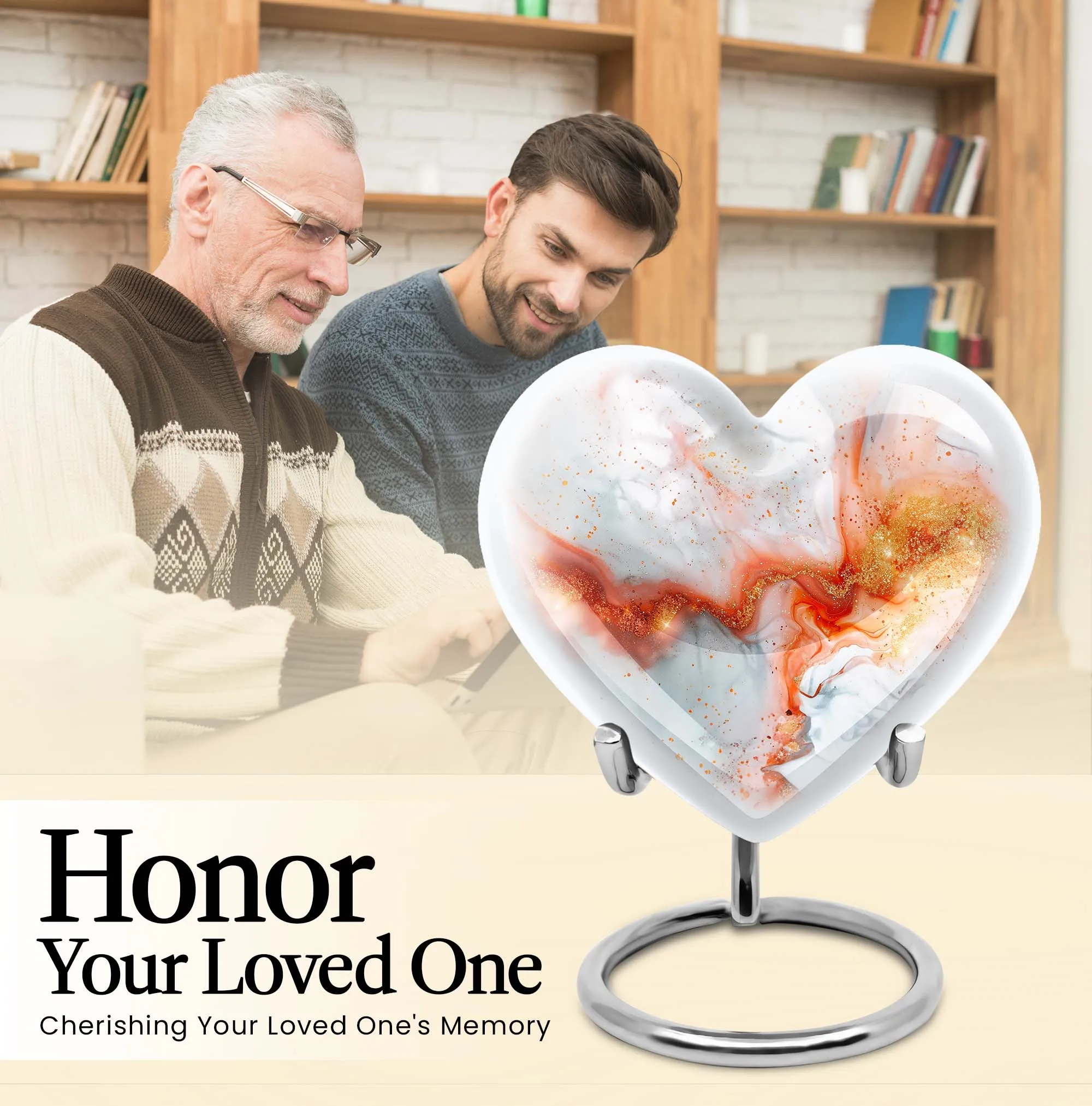 Vibrant Swirl Keeper - Indulge in Preserving Memories with Esteem