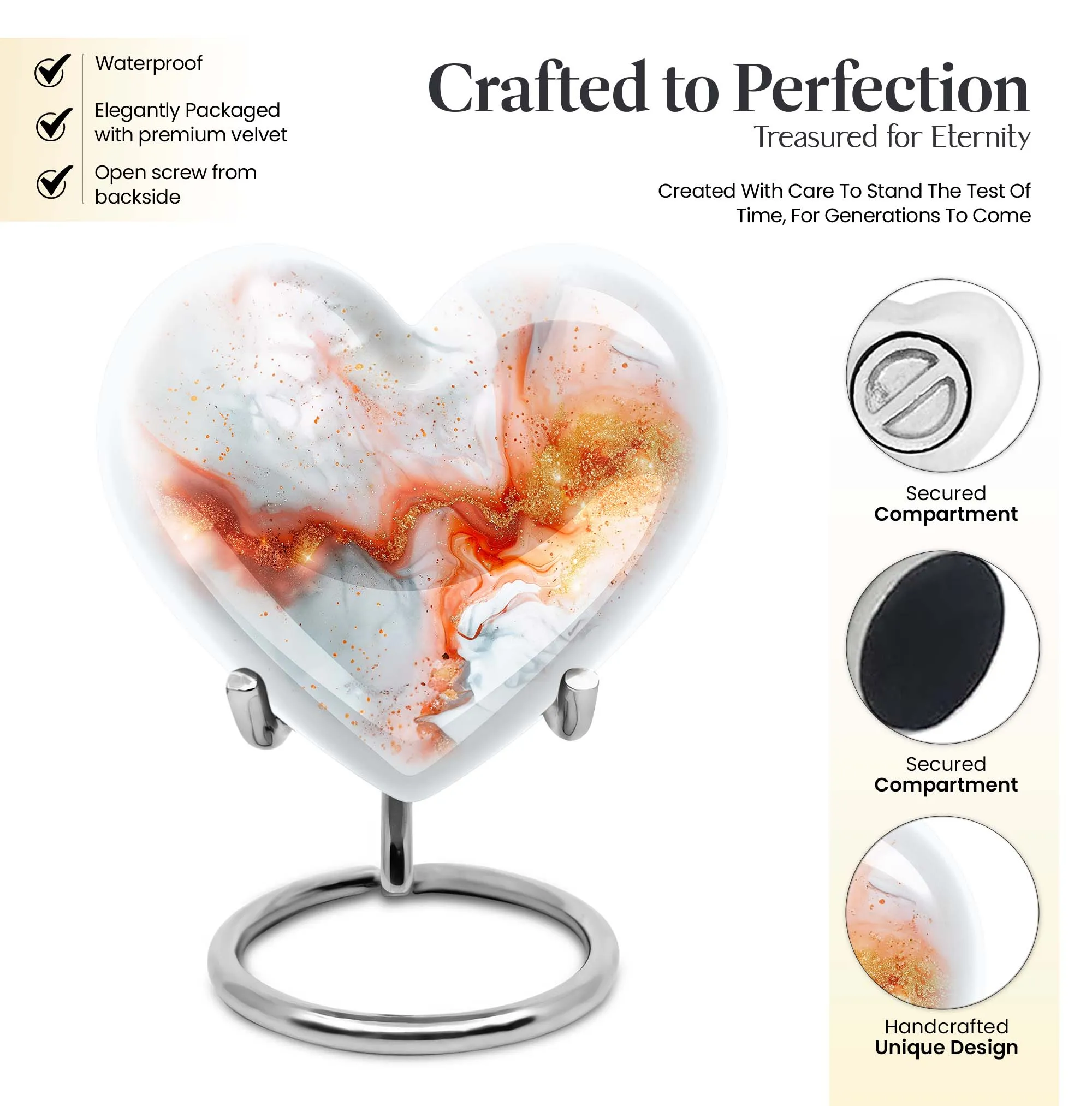 Vibrant Swirl Keeper - Indulge in Preserving Memories with Esteem