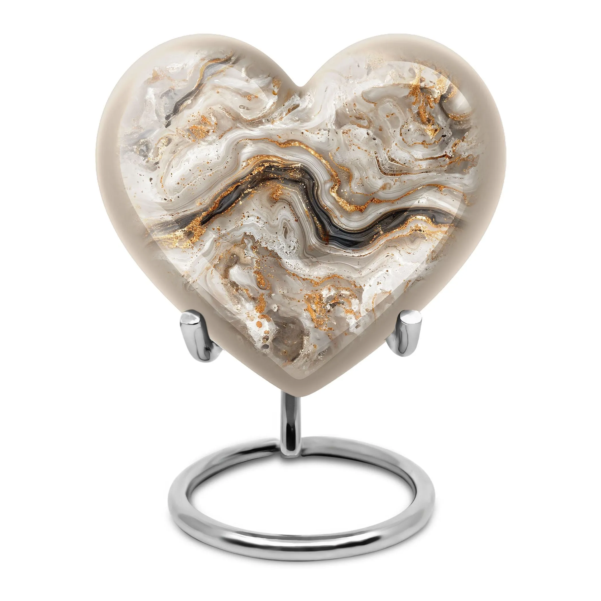 Vibrant Swirl Memorial Urn: The Abstract Tribute to Loved Ones