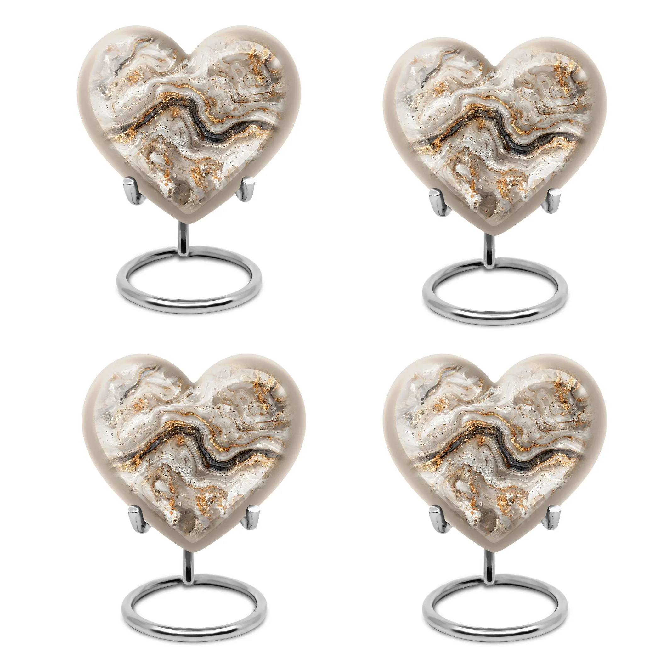 Vibrant Swirl Memorial Urn: The Abstract Tribute to Loved Ones