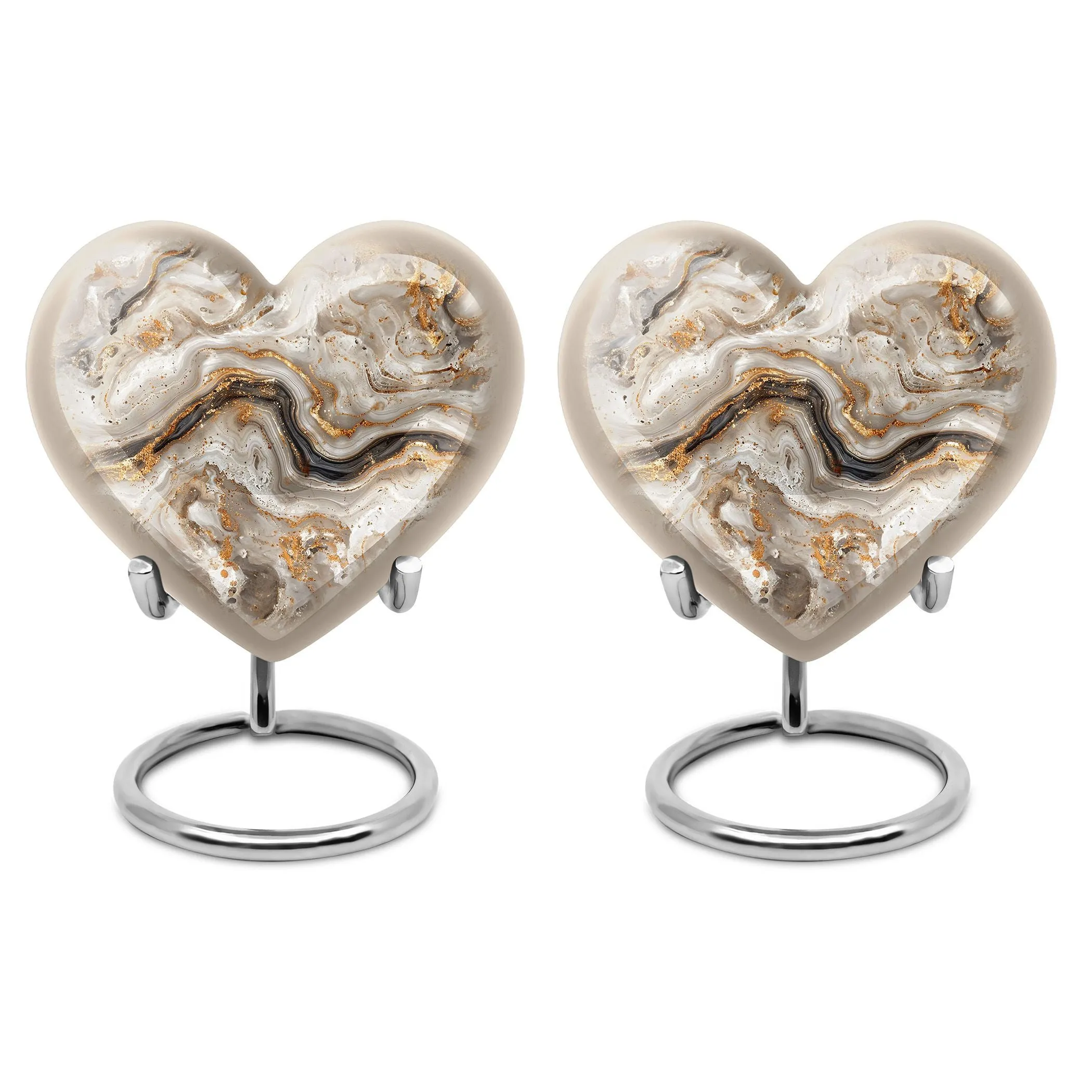 Vibrant Swirl Memorial Urn: The Abstract Tribute to Loved Ones
