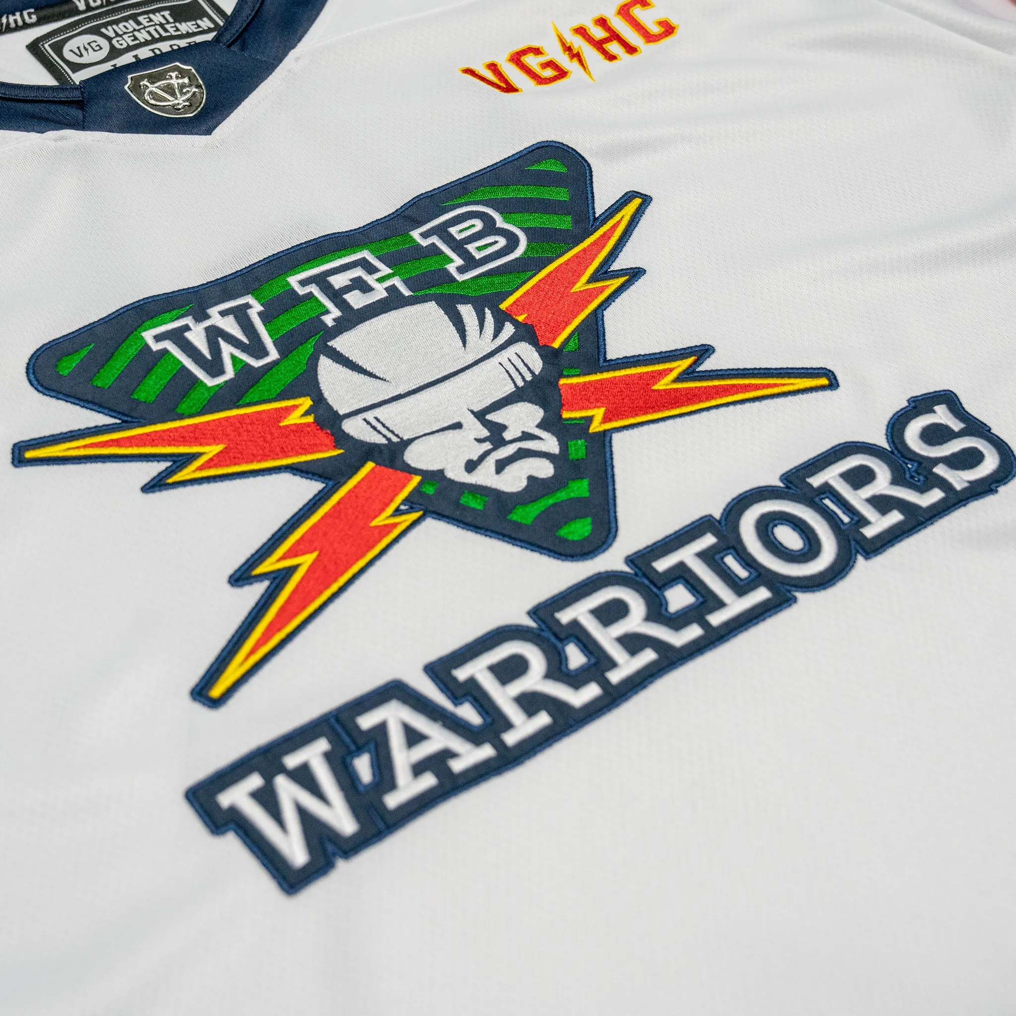 Web Warriors Away PBH Jersey