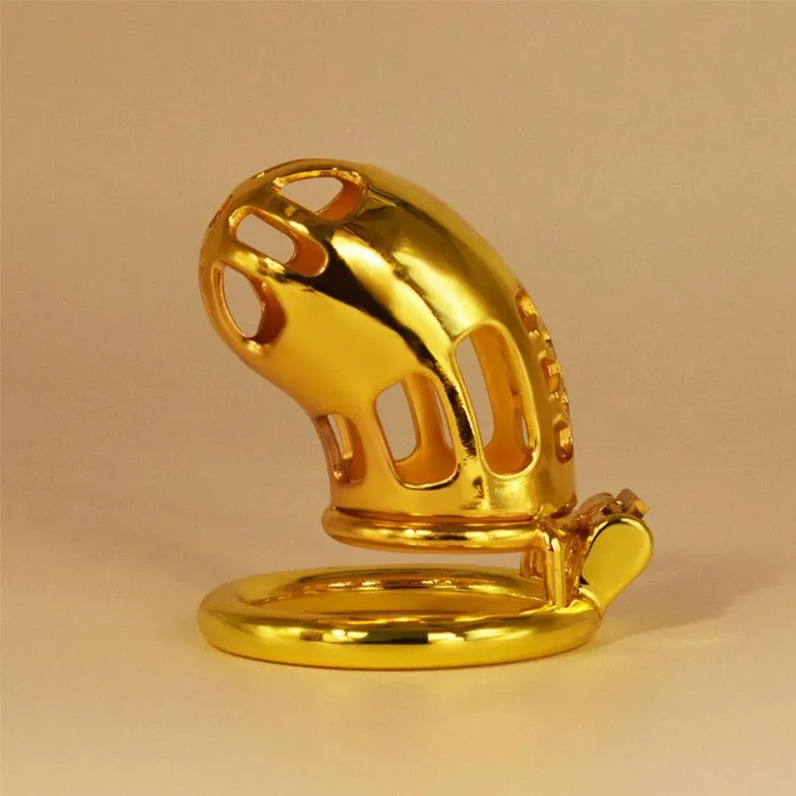 Xinghaoya-100 Gold Male Chastity Cage