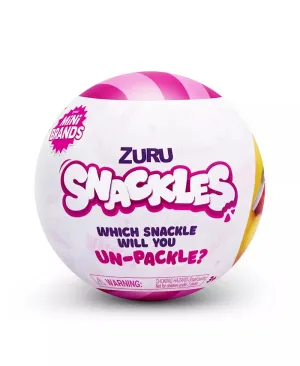 Zuru Snackles Surprise Plush Series 1 - Collectible Soft Toy with Mini Brand Snack
